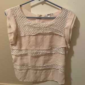 Sheer tank top